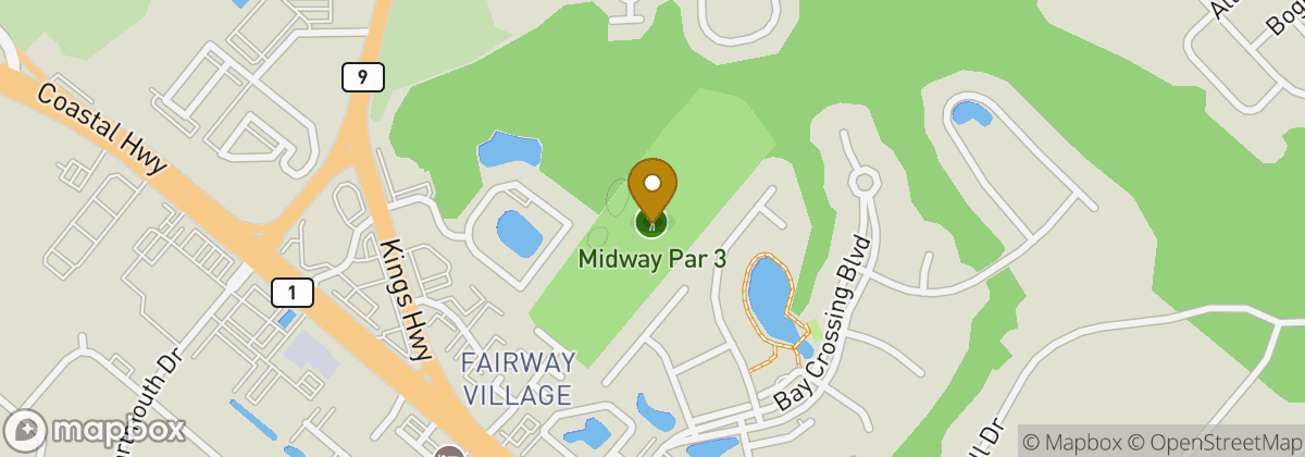 Map location: Midway Par 3 Golf Course