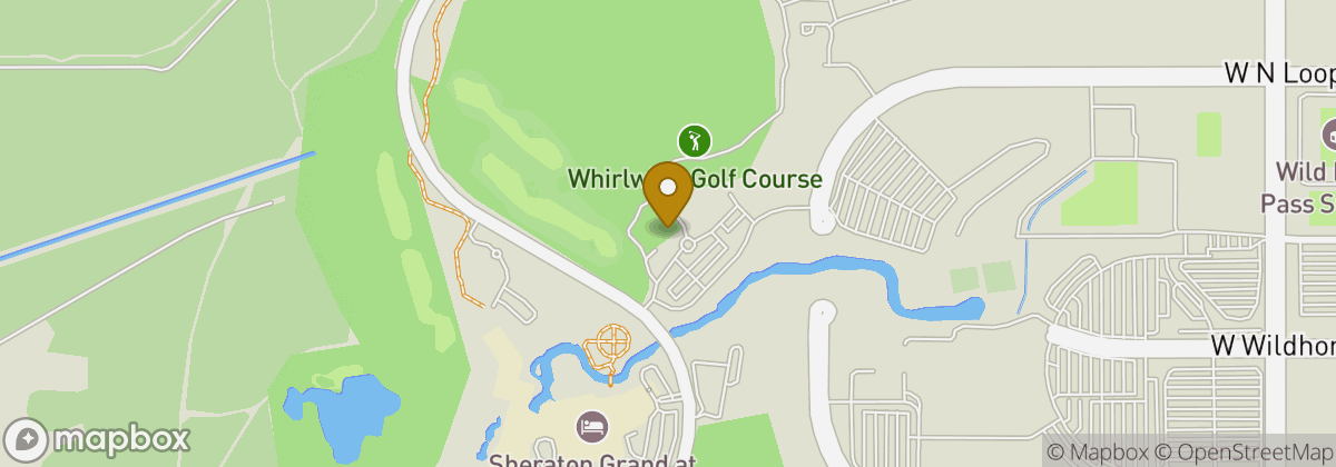 Map location: Whirlwind Golf Club at Wild Horse Pass