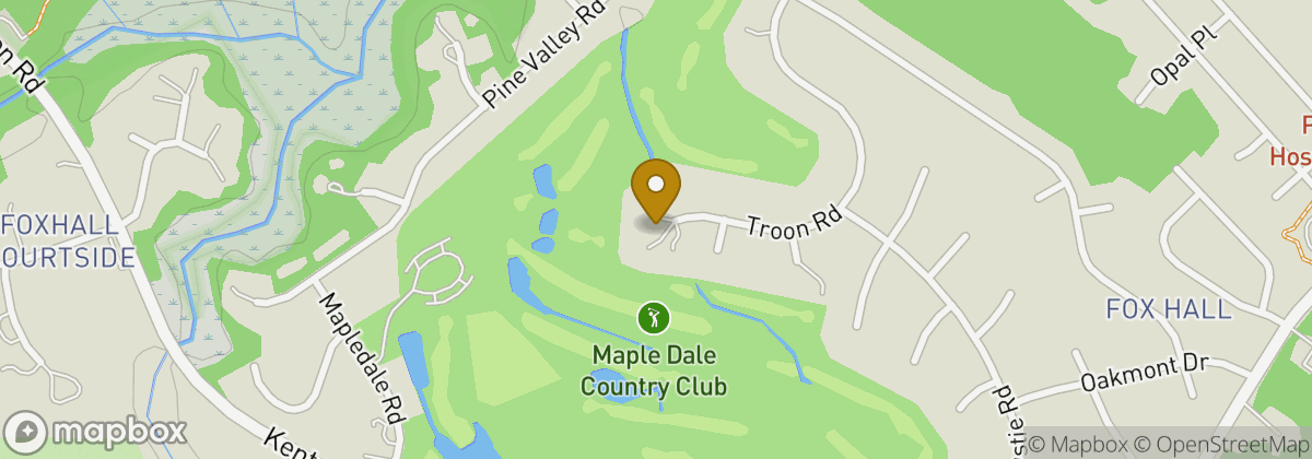 Map location: Maple Dale Country Club