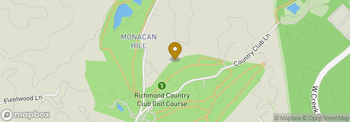 Map location: Richmond Country Club
