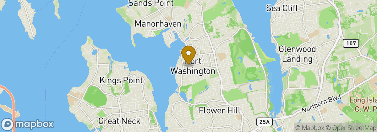 Map location: Port Washington