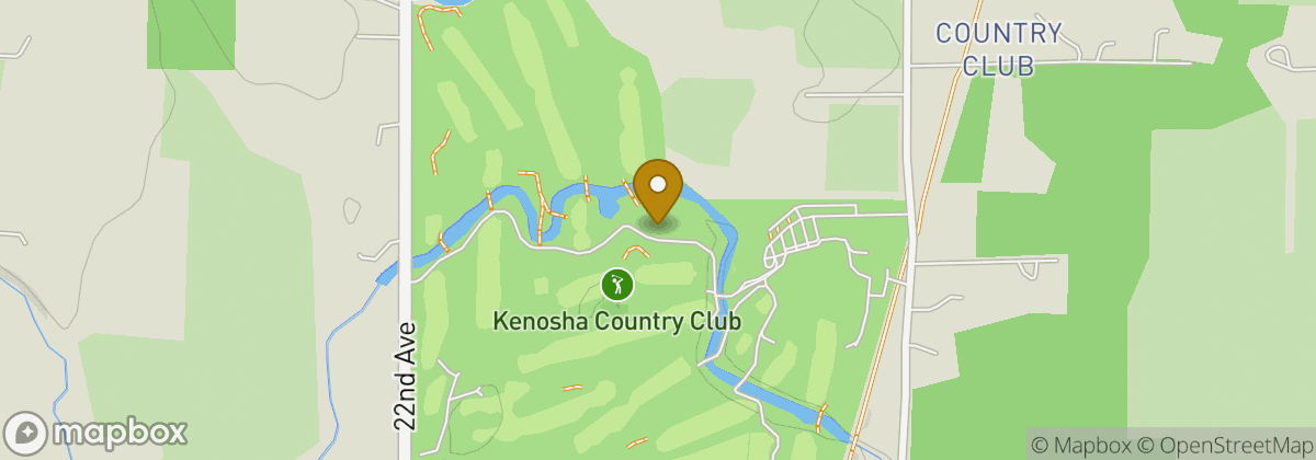 Map location: Kenosha Country Club