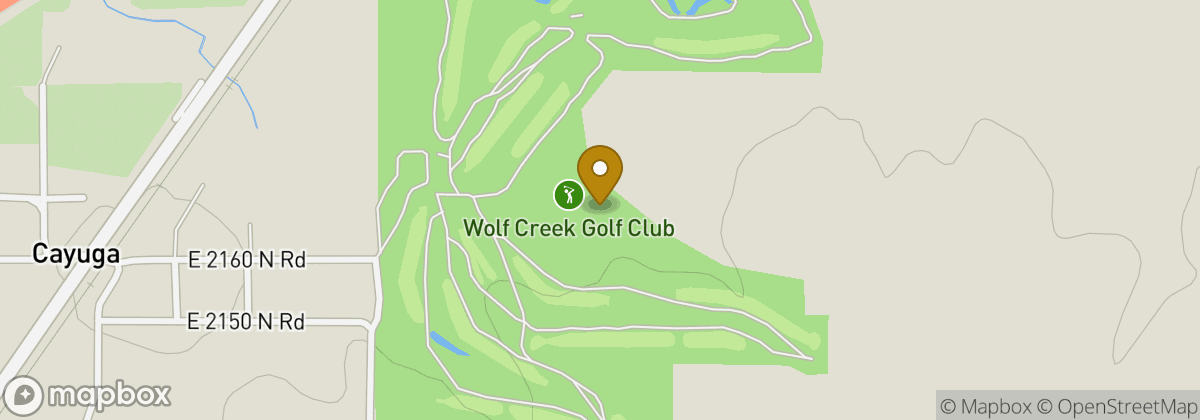 Map location: Wolf Creek Golf Course