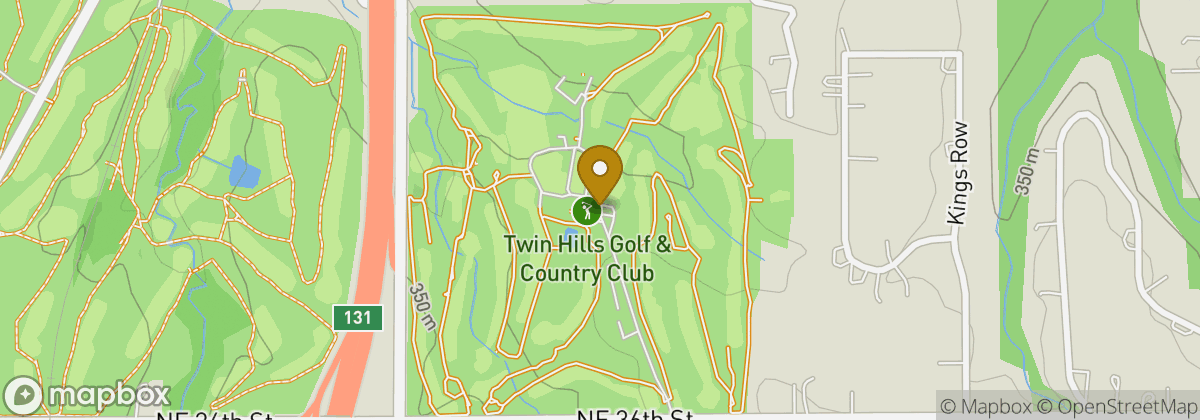 Map location: Twin Hills Golf & Country Club