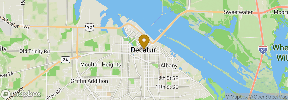 Map location: Decatur