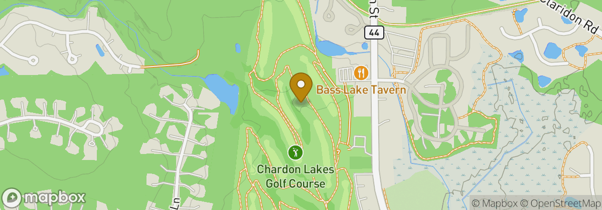 Map location: Chardon Lakes Golf Course