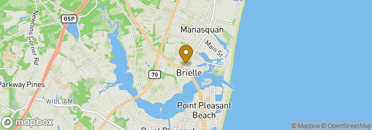 Map location: Brielle