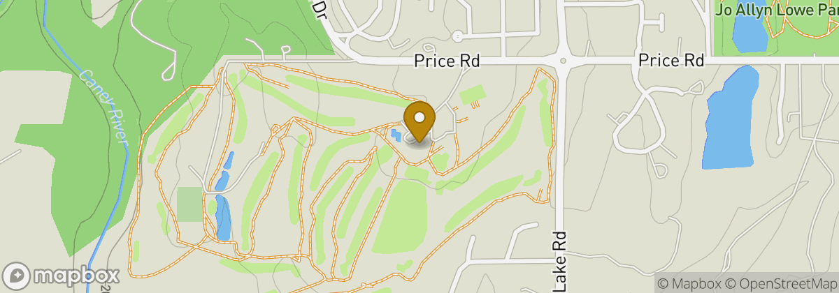 Map location: Hillcrest Country Club
