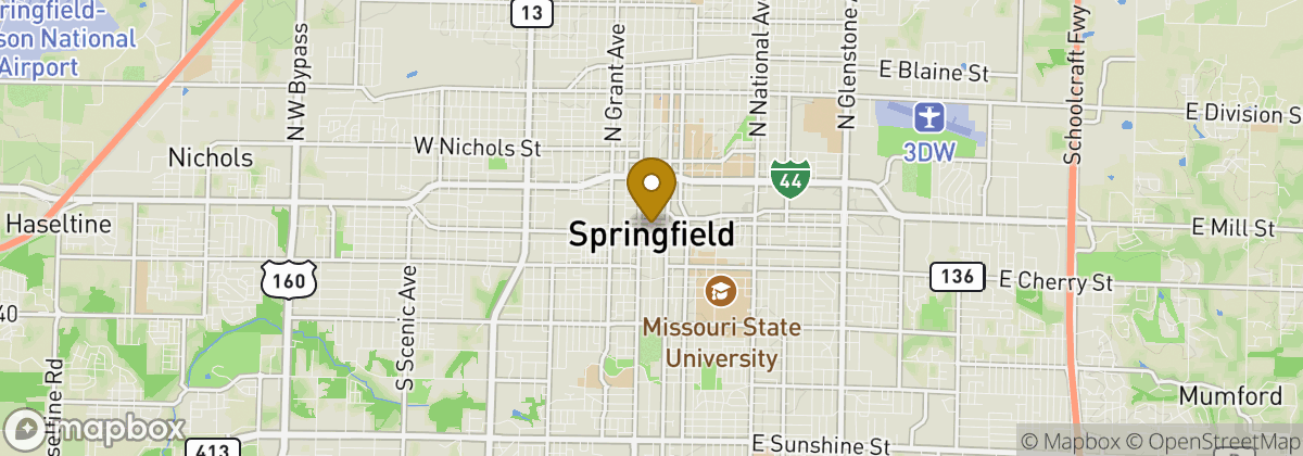 Map location: Springfield