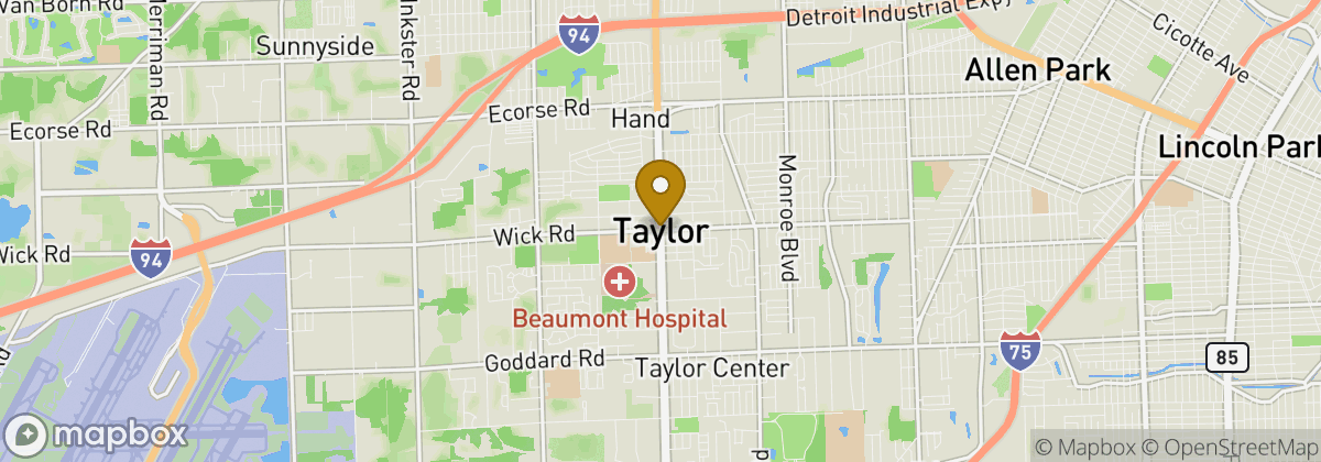 Map location: Taylor