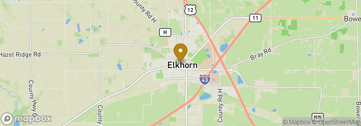 Map location: Elkhorn