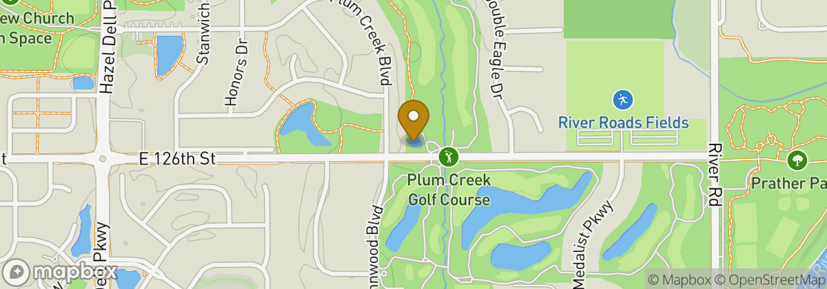 Map location: Plum Creek Golf Club