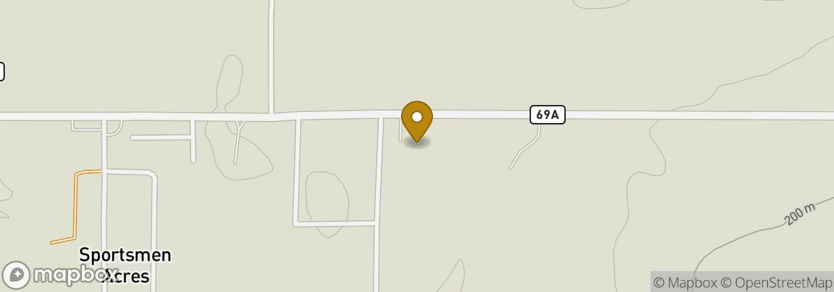 Map location: Pryor Creek Golf Course and A&b Golf Shop