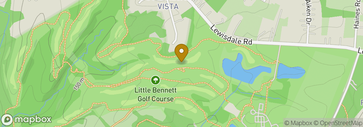 Map location: Little Bennett Golf Course