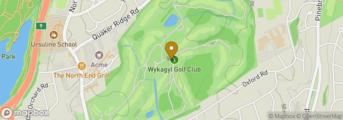Map location: Wykagyl Country Club