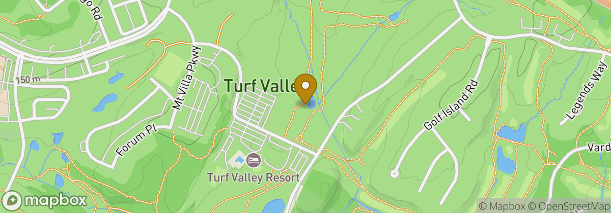Map location: Turf Valley Golf Club
