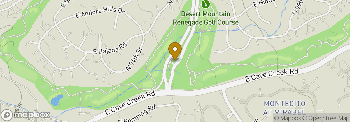 Map location: Desert Mountain Club