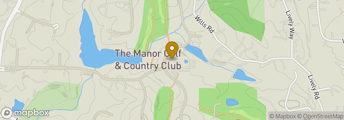 Map location: The Manor Golf & Country Club