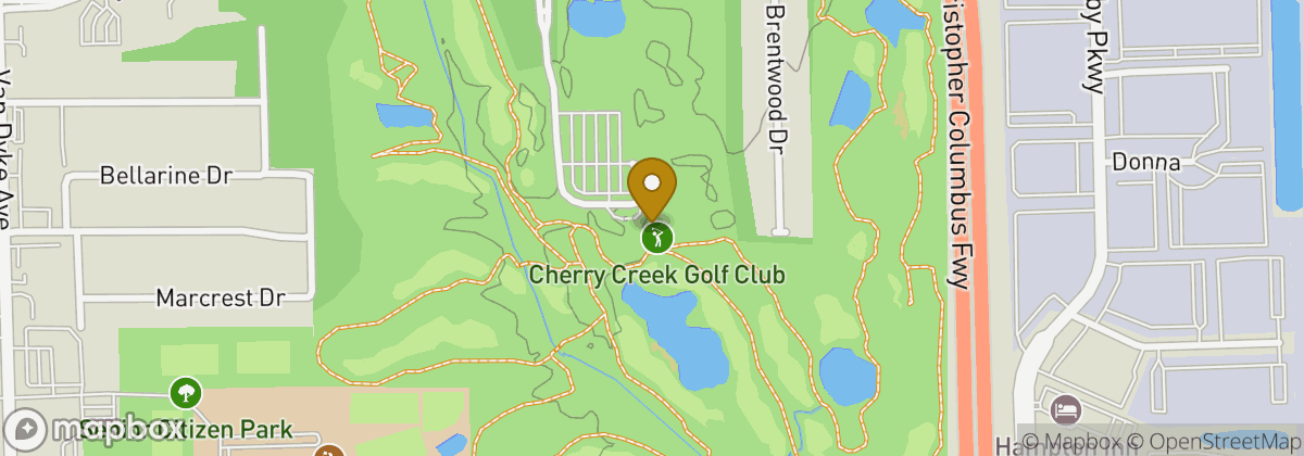 Map location: Cherry Creek Golf Club