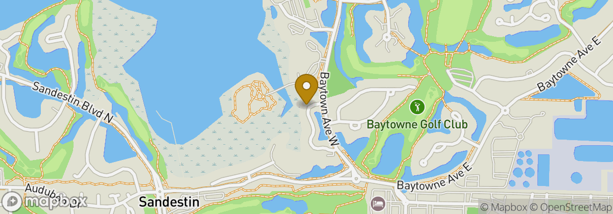 Map location: Baytowne Golf Club