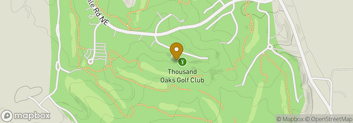 Map location: Thousand Oaks Golf Club