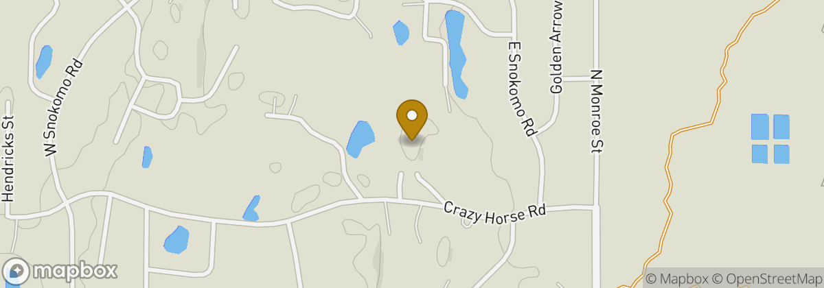 Map location: Crazy Horse Sports Club and Golf Course