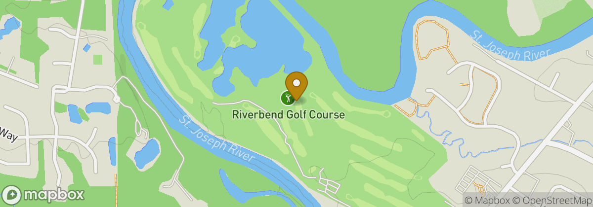 Map location: Riverbend Golf Course