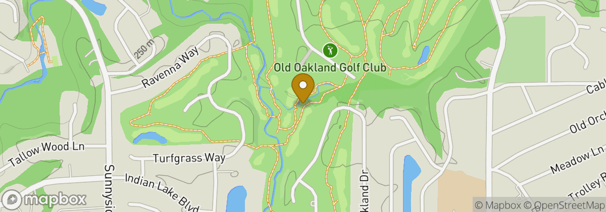 Map location: Old Oakland Golf Club