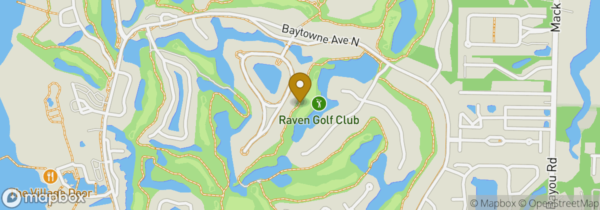 Map location: Raven Golf Club