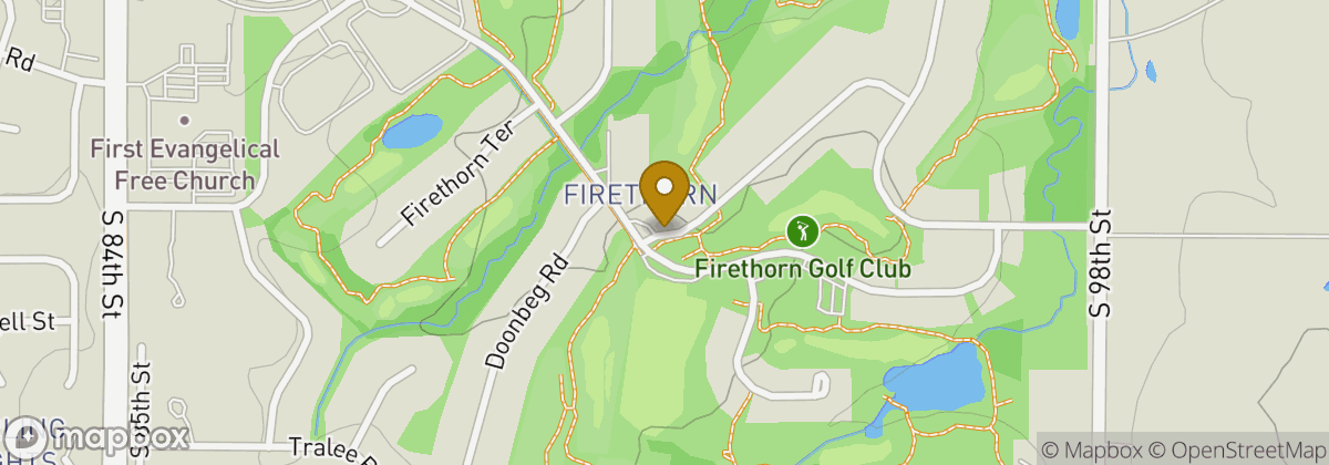 Map location: Firethorn Golf Club