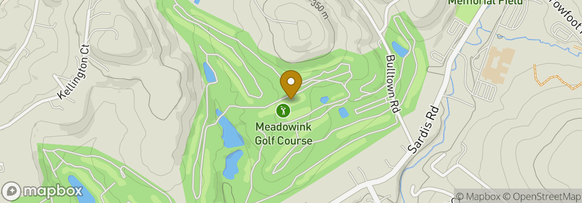 Map location: Meadowink Golf Course