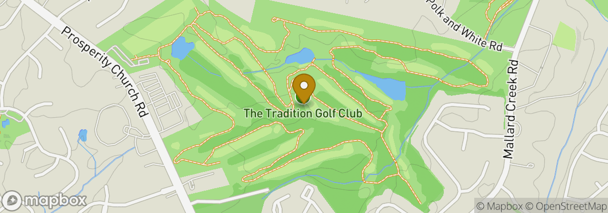 Map location: Tradition Golf Course