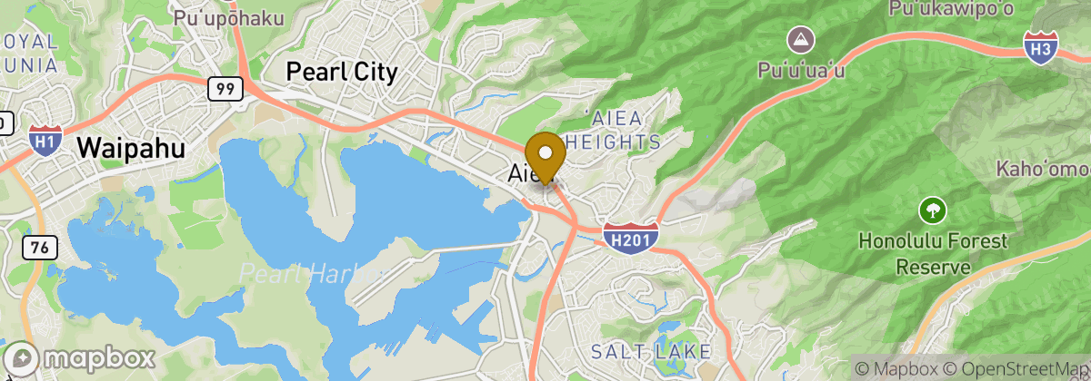 Map location: Aiea