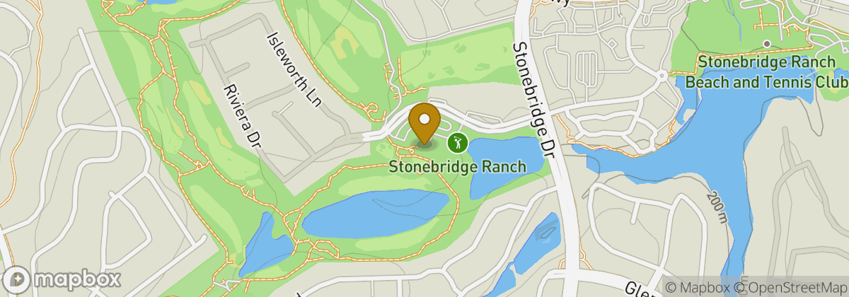 Map location: The Clubs of Stonebridge Ranch the Dye Golf Club