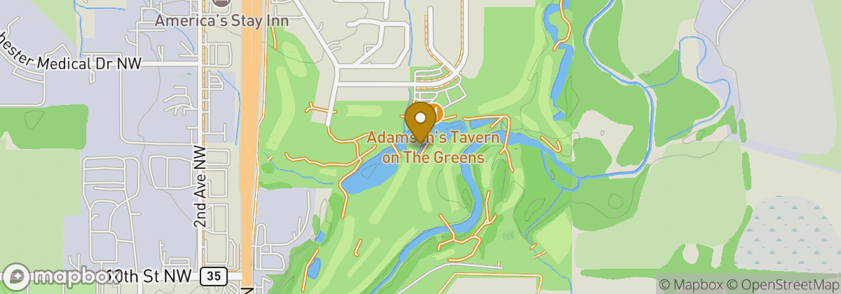 Map location: Stewartville Golf Club