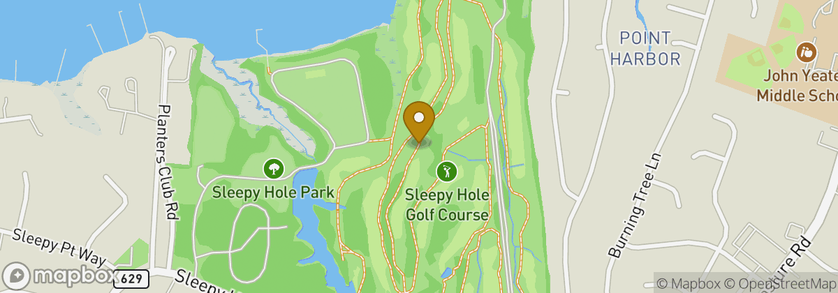 Map location: Sleepy Hole Golf Course