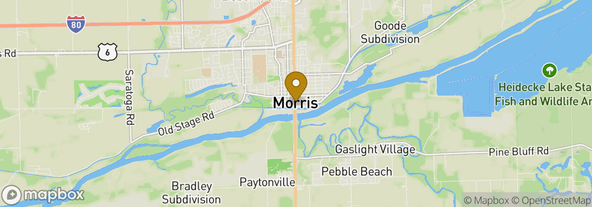Map location: Morris