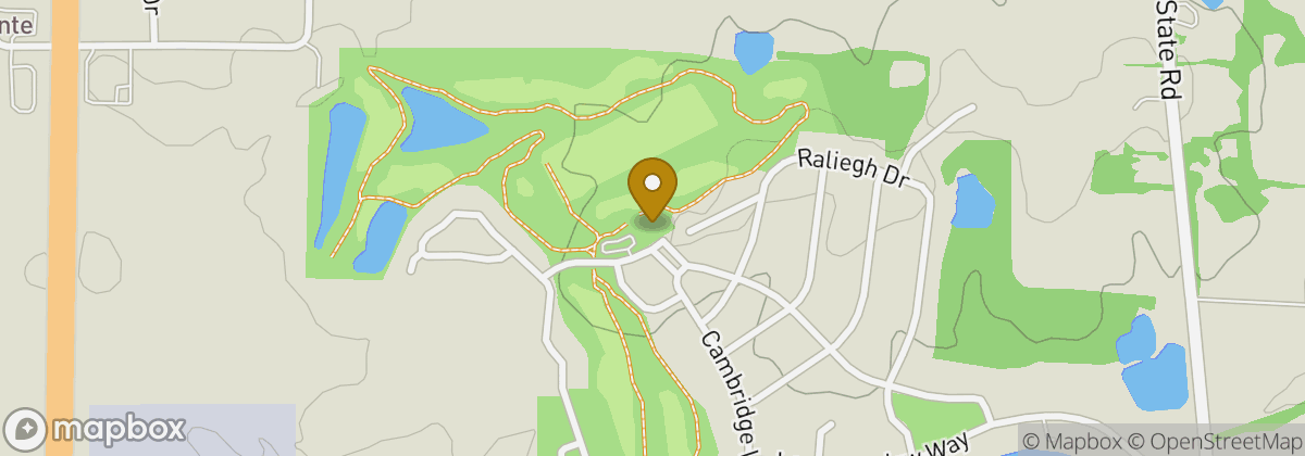 Map location: Cambridge Golf Course and Event Center