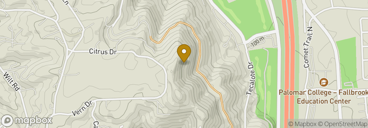 Map location: Pala Mesa Golf Course