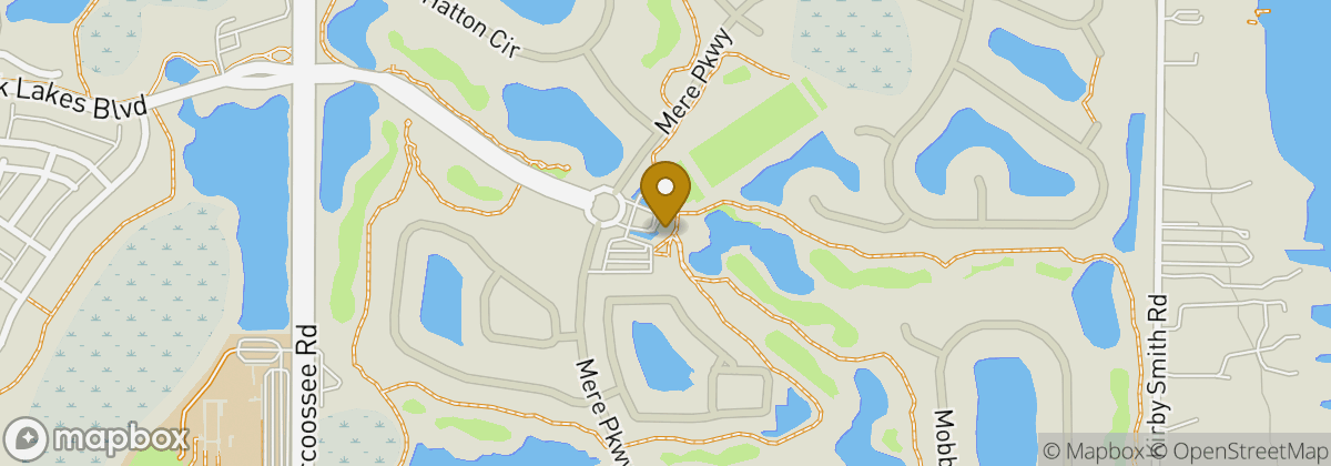 Map location: Eagle Creek Golf Clubhouse
