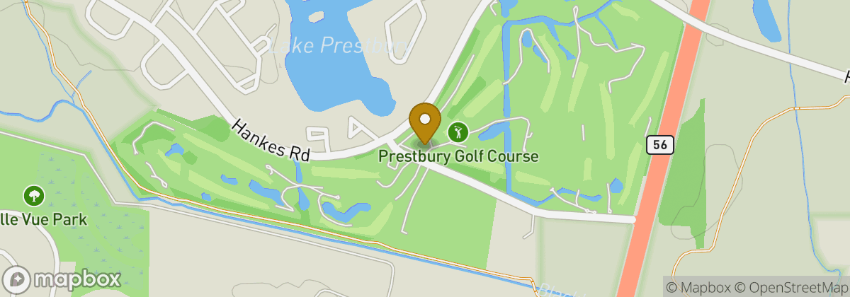 Map location: Bliss Creek Golf Course