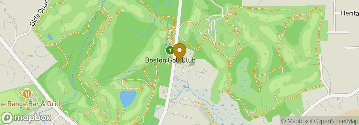 Map location: Boston Golf Club