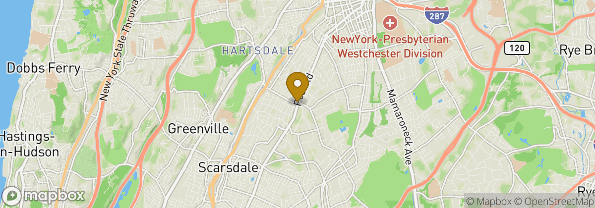 Map location: Scarsdale