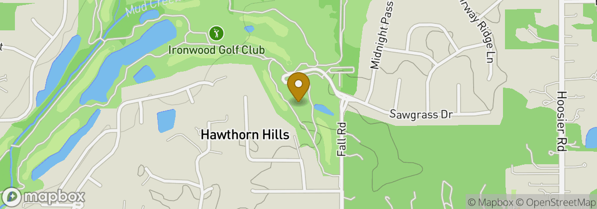 Map location: Ironwood Golf Course