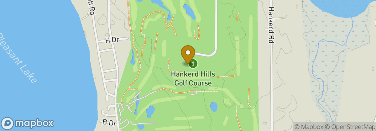 Map location: Hankerd Hills Golf Course