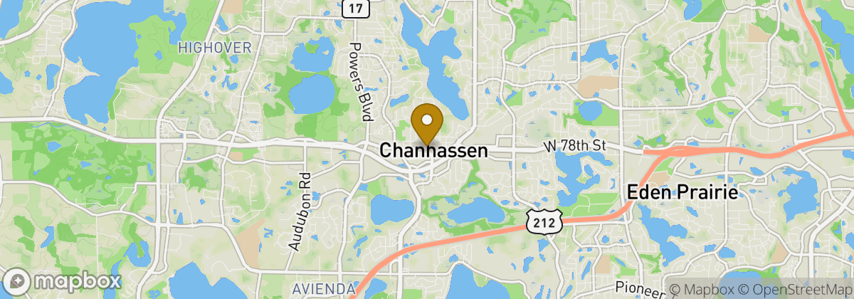 Map location: Chanhassen