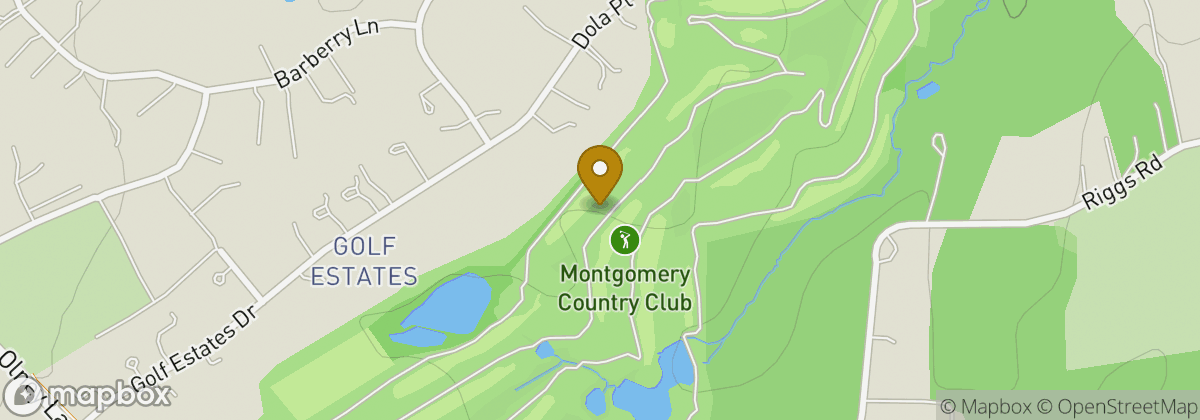 Map location: Montgomery Country Club