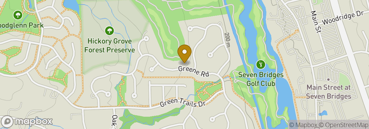 Map location: Seven Bridges Golf Club