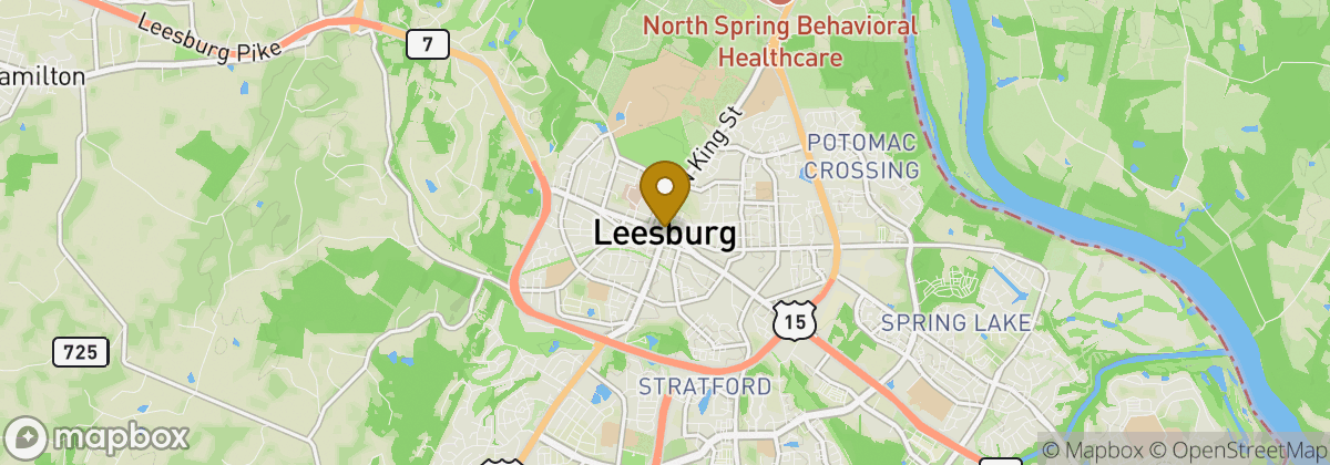 Map location: Leesburg