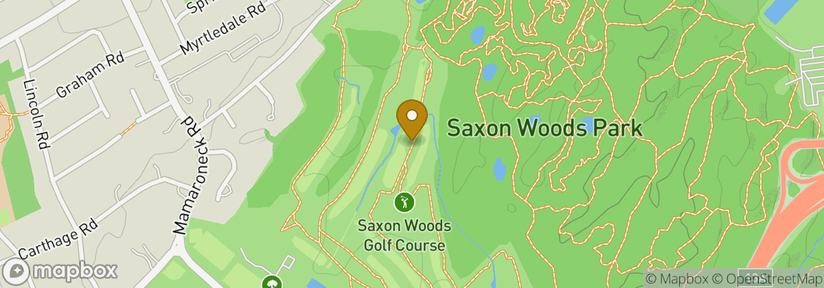 Map location: Saxon Woods Golf Course